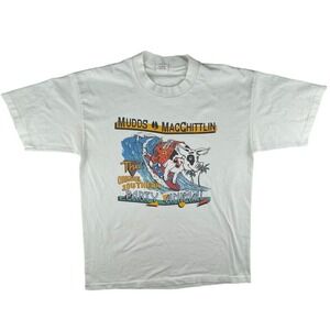 Mudds MacChittlin Southern Party Animal vintage 80s t-shirt single stitch large